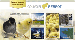 Desktop Screenshot of couvoir-perrot.com